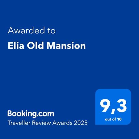 Elia Old Mansion Villa Malona Village Exteriör bild